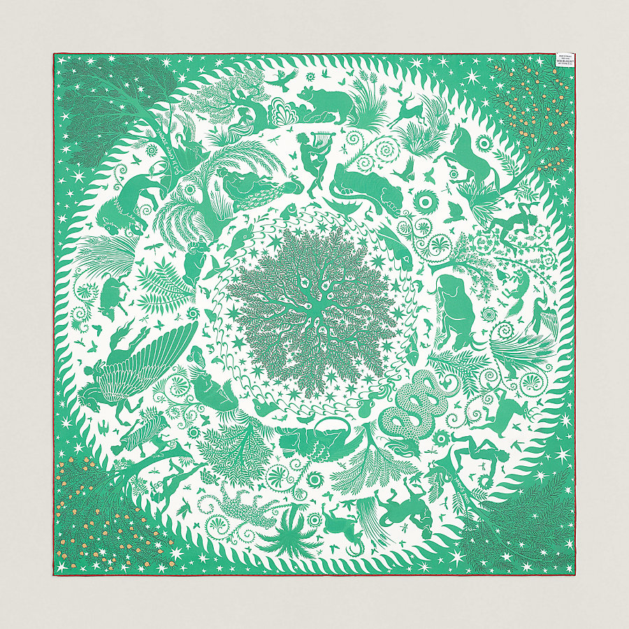 Sous le Charme d'Orphee shawl 140 | Hermès Mainland China